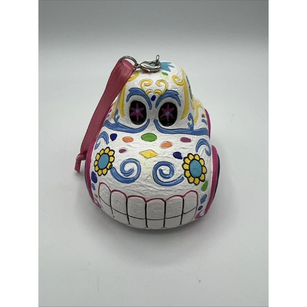 Disney Pixar CARS LAND RESIN Ornament Sugar Skull Day‎ of the Dead Car NEW